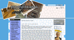 Desktop Screenshot of prirodneobklady.sk